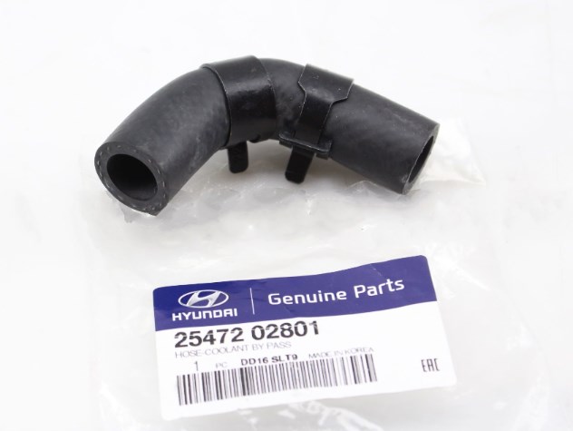 Car coolant hose Hyundai Getz: 2547202801 Hyundai/Kia Coolant hose