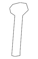 52207288919 BMW Headrest, Center Guide