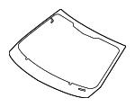 51317310761 BMW WINDSHIELD:513110