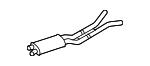 18307576341 BMW Center Muffler