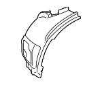 Front fender liner BMW 51 71 7 325 616
