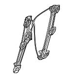 BMW 51 33 7 434 785 WINDOW LIFTER WITHOUT MOTOR,:513232 51337434785 51337434785 BMW WINDOW LIFTER WITHOUT MOTOR,:513232