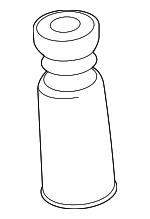 BMW 33 53 6 866 985 ADDITIONAL SHOCK ABSORBER, R:333550 33536866985 33536866985 BMW ADDITIONAL SHOCK ABSORBER, R:333550