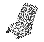 52107351866 BMW Seat Frame