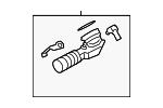 BMW 13 71 8 626 487 Duct Assembly 13718626487 13718626487 BMW Duct Assembly