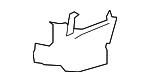 Fog lamp bracket BMW 51 11 8 057 190