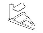 51169197164 BMW Console overlay