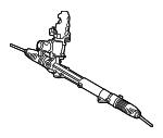 32106863862 BMW Steering rack with EPS