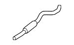 18307645939 BMW Center Muffler