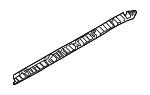 BMW 51 77 7 319 852 SUPPORT PIECE FOR DOOR SILL,:517183 51777319852