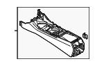 51166833920 BMW Dashboard console, medium