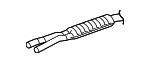 18307567138 BMW Center Muffler