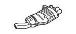 18107504171 BMW End Silencer