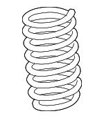 BMW 31 33 6 879 722 Coil Spring 31336879722 31336879722 BMW Coil Spring