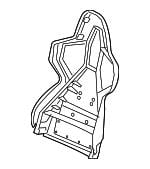 52107918098 BMW Seat Back Panel