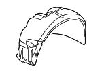 Wheel arch liner BMW: 51718223376 BMW Inner wing panel