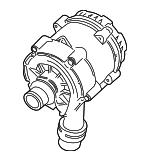 BMW 64 11 6 834 923 Auxiliary Water Pump 641030 64116834923 64116834923 BMW Auxiliary Water Pump 641030