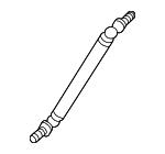 BMW 31 12 6 762 296 Body level sensor rod 31126762296 31126762296 BMW Body level sensor rod