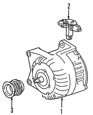 12317831436 BMW Alternator