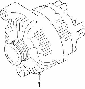 BMW 12 31 7 552 816 Alternator 12317552816