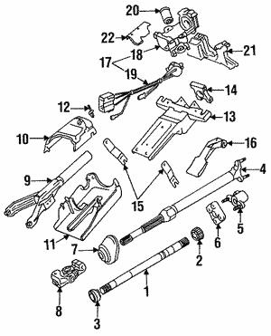 32311156934 BMW Steering wheel adjustment lever