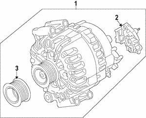 12317804266 BMW Alternator