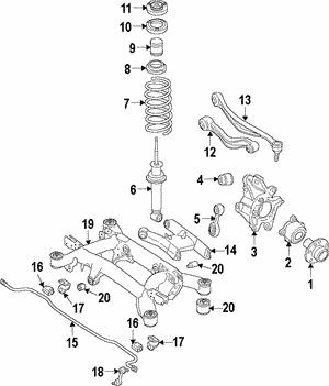 37126775187 BMW Stabilizer