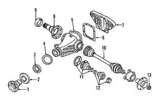 33207578720 BMW Drive shaft