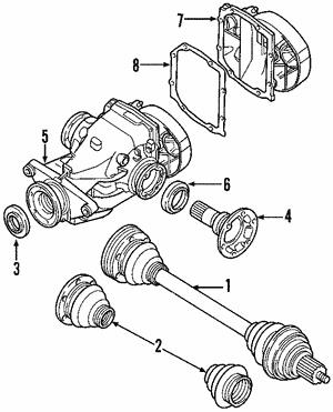 BMW 33 21 3 420 710 Drive shaft 33213420710 33213420710 BMW Drive shaft