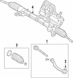 Steering rack BMW: 32106872482 BMW Steering rack with EPS