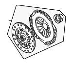 BMW 21 20 7 568 768 Pressure Plate 21207568768 21207568768 BMW Pressure Plate