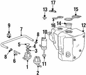 61131368928 BMW Clamp