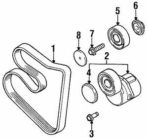 Sealing cap BMW 11 28 1 435 114