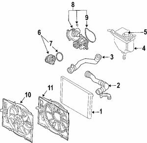 17117532770 BMW Engine cooling radiator