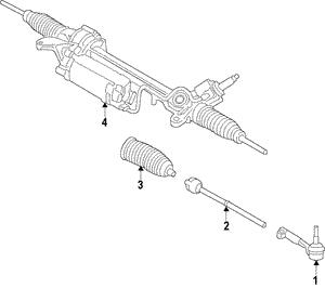 BMW 32 10 6 868 689 RIGHT TIE ROD:322010 32106868689 32106868689 BMW RIGHT TIE ROD:322010