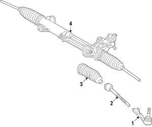 BMW 32 10 6 893 700 Tie Rod Boot 32106893700 32106893700 BMW Tie Rod Boot
