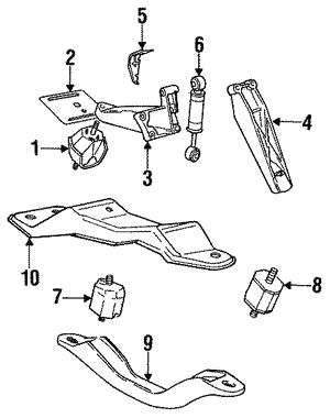 Gearbox mount BMW 3 series: 24711128582 BMW Gearbox mount