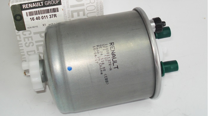 Renault 16 40 011 37R Fuel filter 164001137R