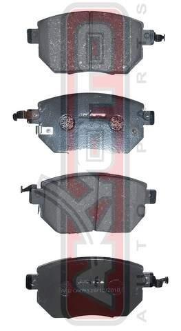 Asva AKD-CA093 Brake Pad Set, disc brake AKDCA093