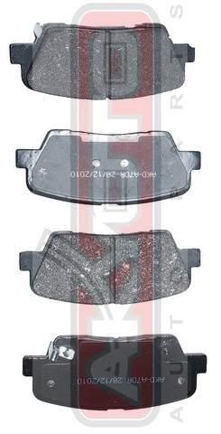 Asva AKD-A70R Brake Pad Set, disc brake AKDA70R