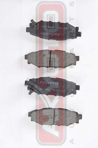 Asva AKD-7501 Brake Pad Set, disc brake AKD7501