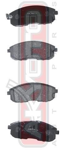 Asva AKD-2201 Brake Pad Set, disc brake AKD2201