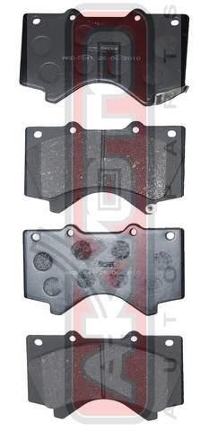Asva AKD-1541 Brake Pad Set, disc brake AKD1541