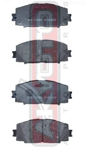 Asva AKD-1508 Brake Pad Set, disc brake AKD1508