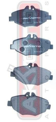 Asva AKD-1363 Brake Pad Set, disc brake AKD1363