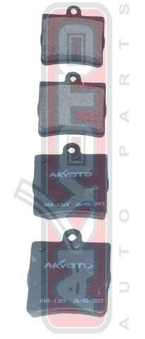 Asva AKD-1319 Brake Pad Set, disc brake AKD1319