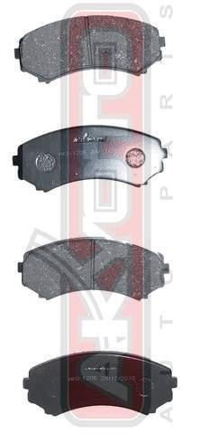 Asva AKD-1205 Brake Pad Set, disc brake AKD1205