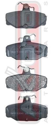 Asva AKD-1200 Brake Pad Set, disc brake AKD1200