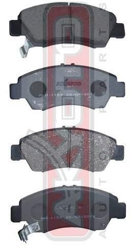 Asva AKD-1159 Brake Pad Set, disc brake AKD1159