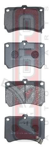 Asva AKD-1113 Brake Pad Set, disc brake AKD1113